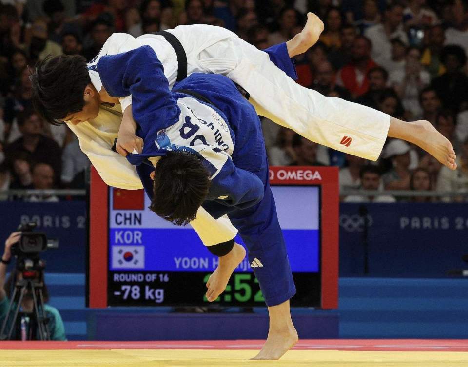 柔道女子公斤级:鲁胜帆成功夺冠 柔道女子公斤级:鲁胜帆成功夺冠